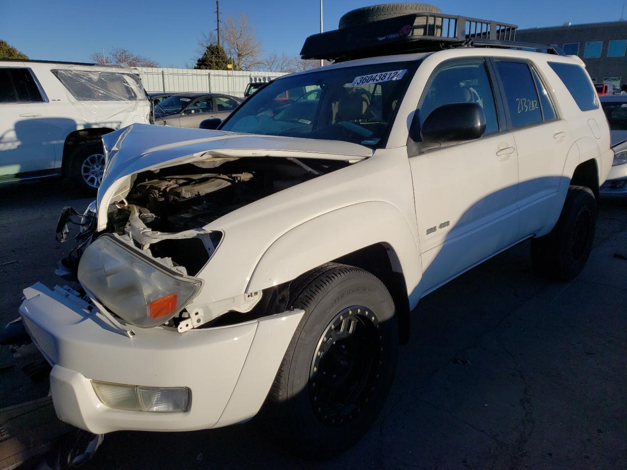 Photo 2 from auction – 2003 TOYOTA 4RUNNER SR with VIN JTEBU14R630015937
