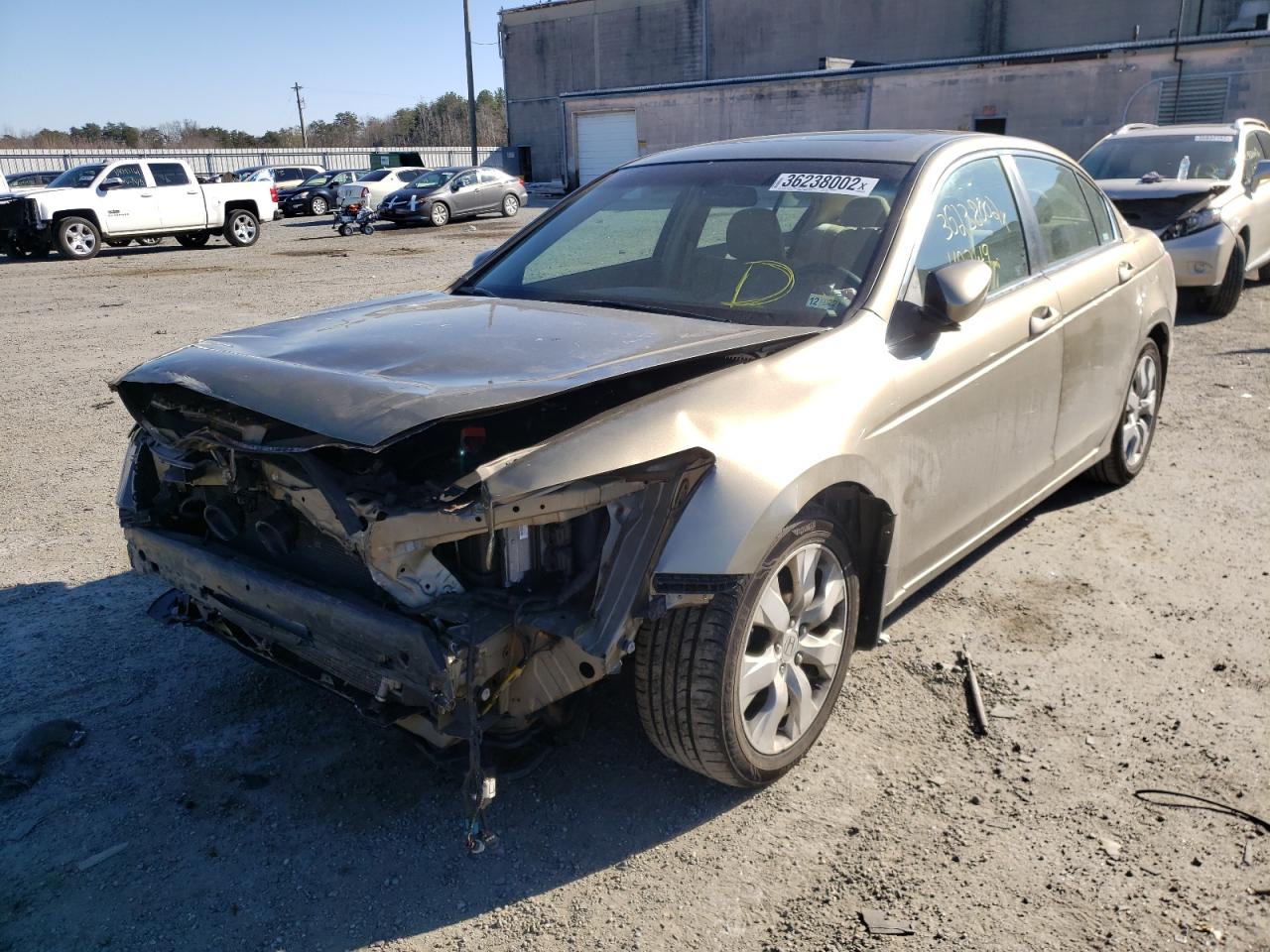 Photo 2 from auction – 2008 HONDA ACCORD EX with VIN 1HGCP26768A016963