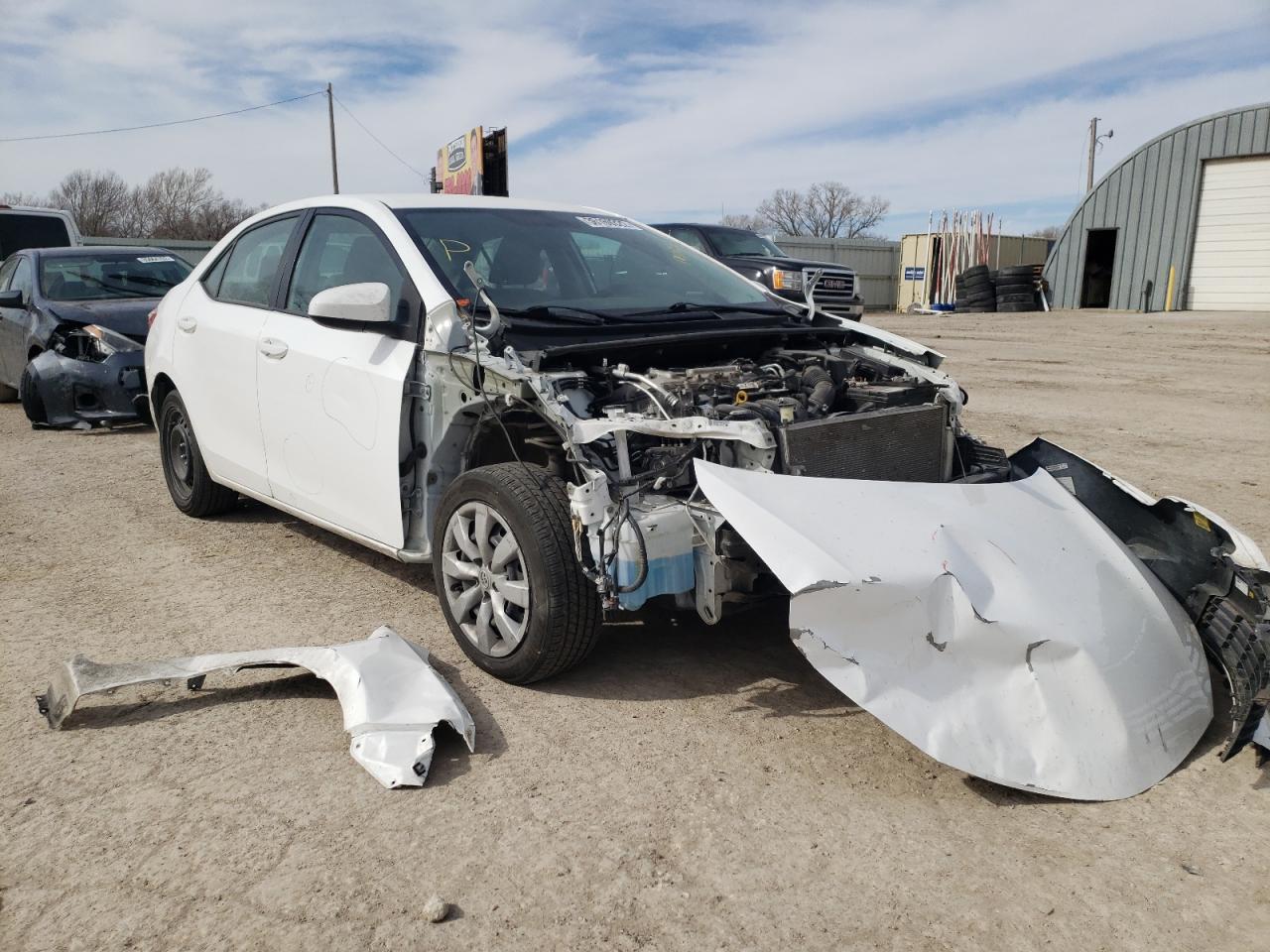 TOYOTA COROLLA L 2016 with VIN 2T1BURHE6GC694629 - Photo from auction