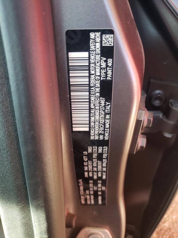 Photo 10 from auction – 2016 FIAT 500X EASY with VIN ZFBCFXBT8GP374467