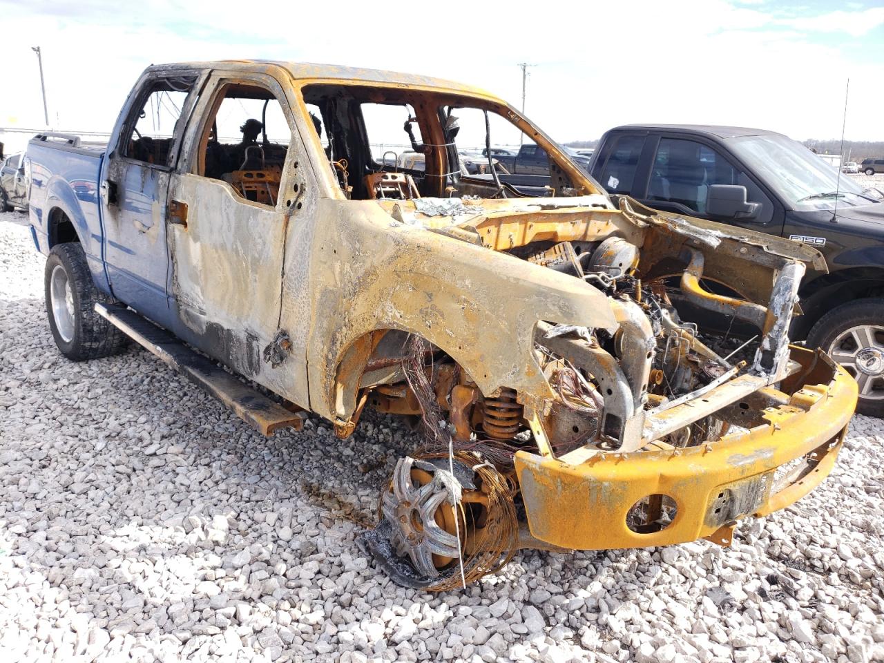 FORD F150 SUPER 2011 with VIN 1FTFW1EF7BFA84104 - Photo from auction