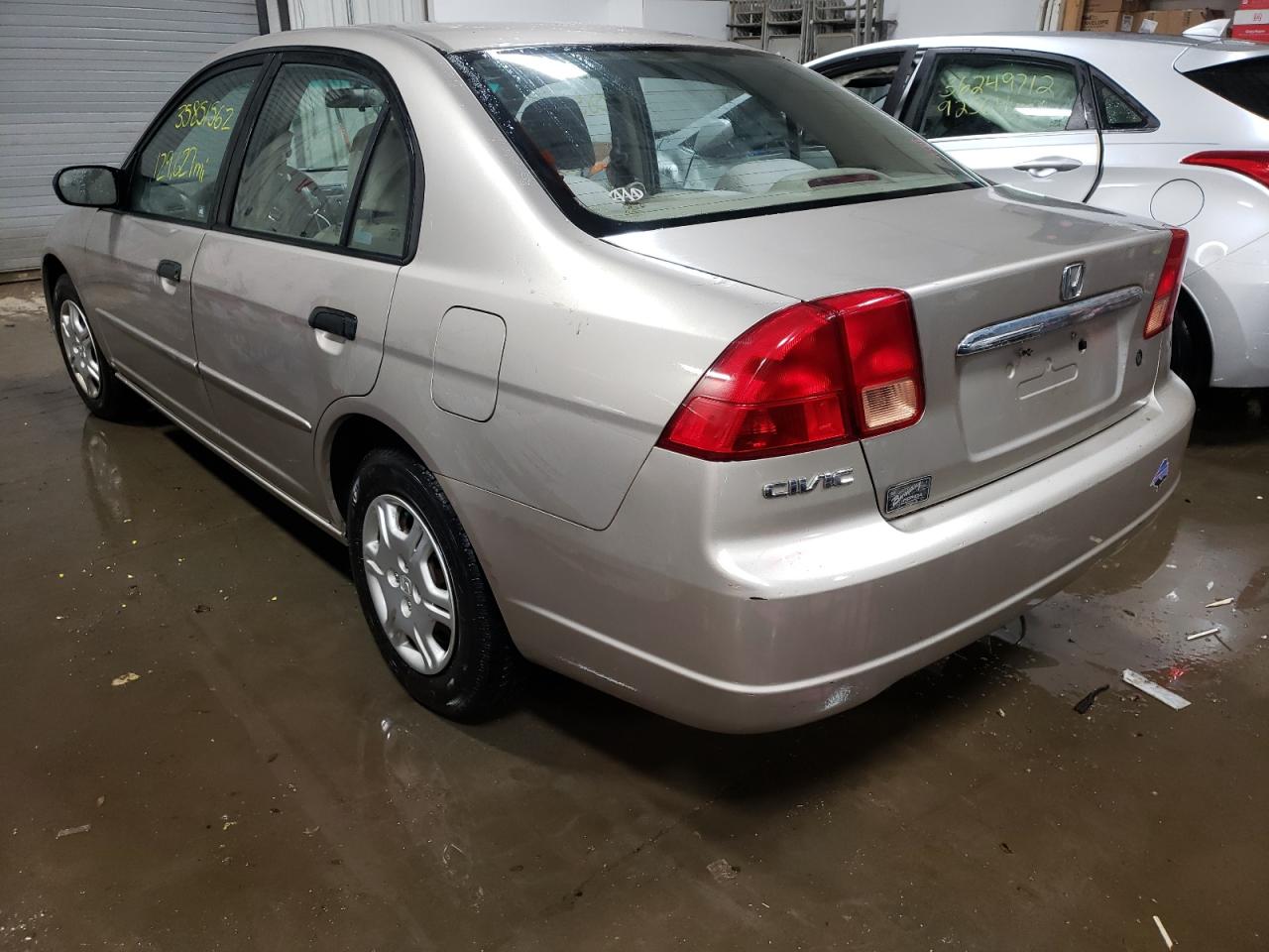 Photo 3 from auction – 2001 HONDA CIVIC LX with VIN 1HGES16561L033658