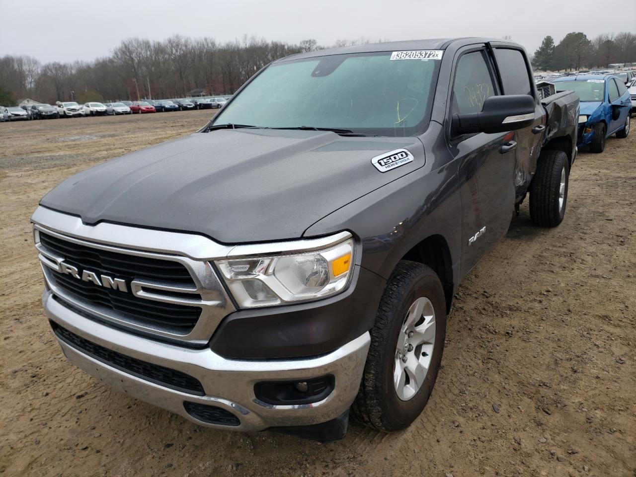 Photo 2 from auction – 2021 RAM 1500 BIG H with VIN 1C6SRFFT1MN646523