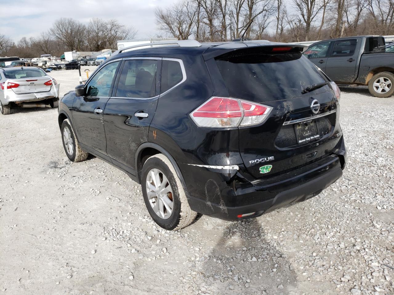 Photo 3 from auction – 2016 NISSAN ROGUE S with VIN KNMAT2MV4GP674540