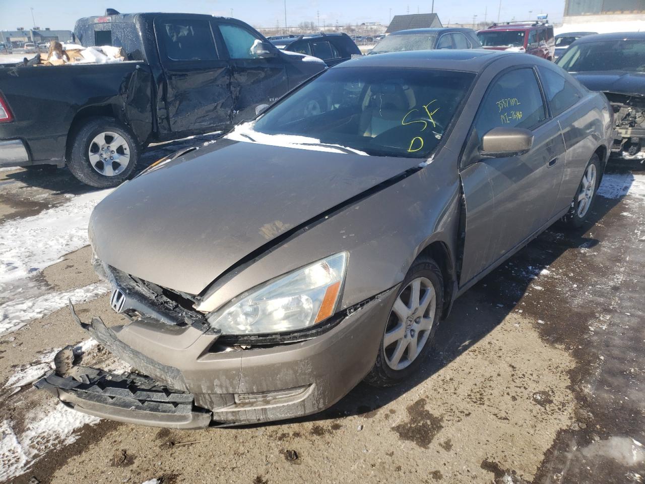Photo 2 from auction – 2005 HONDA ACCORD EX with VIN 1HGCM82795A009387