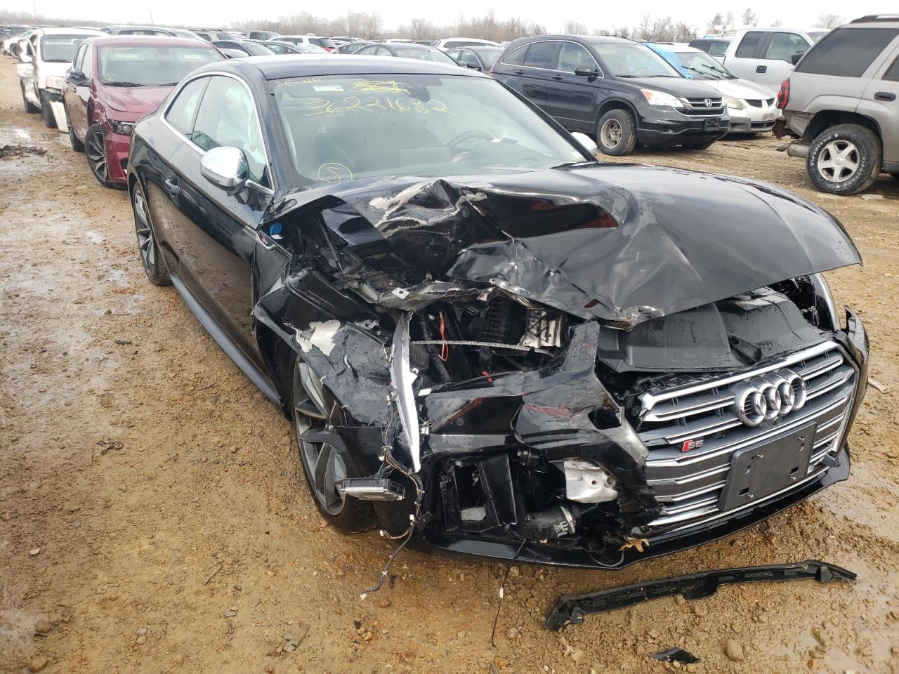 AUDI S5 PRESTIG 2018 with VIN WAUR4AF55JA092137 - Photo from auction