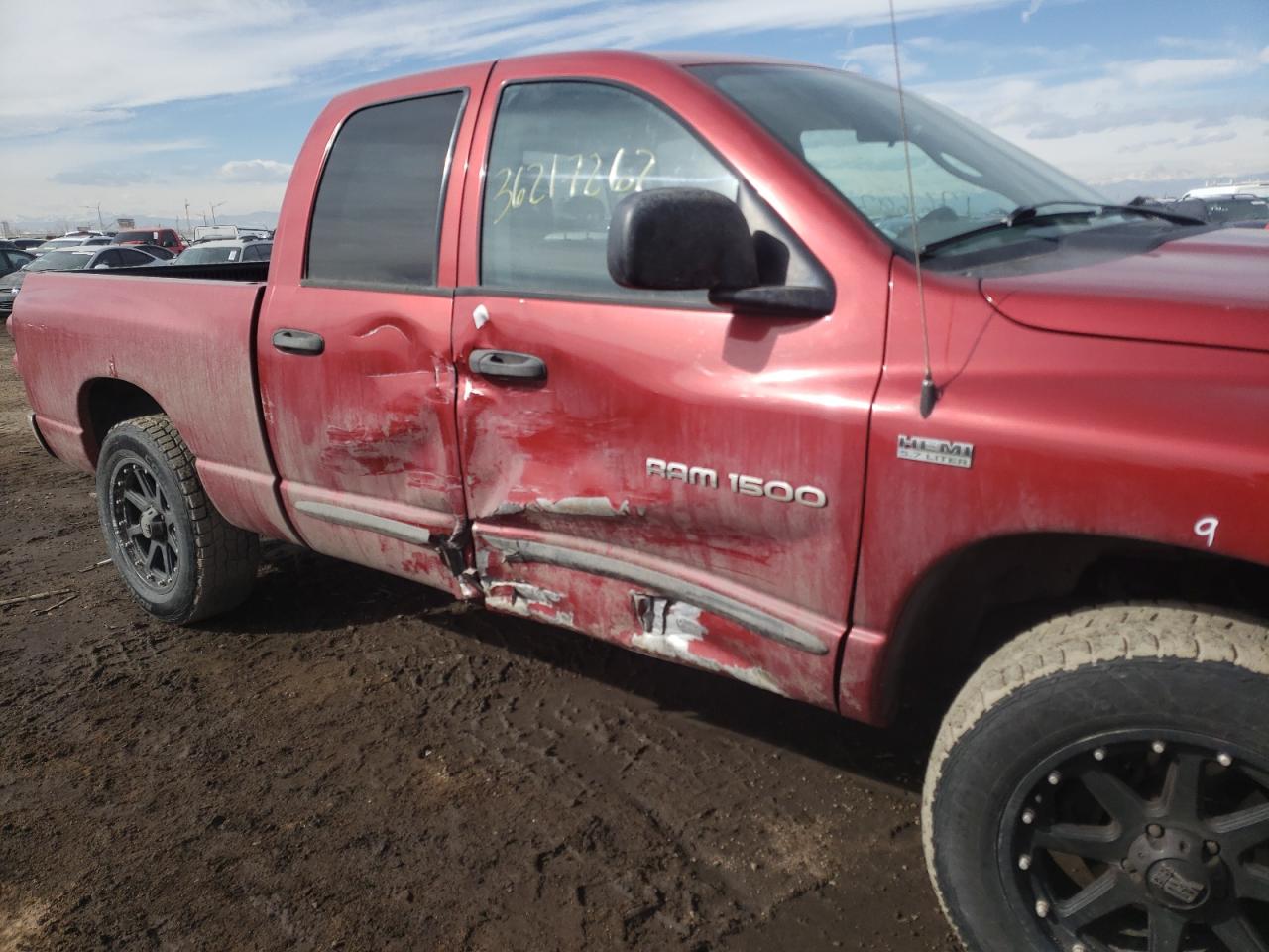 Photo 9 from auction – 2007 DODGE RAM 1500 S with VIN 1D7HA18N07J577479