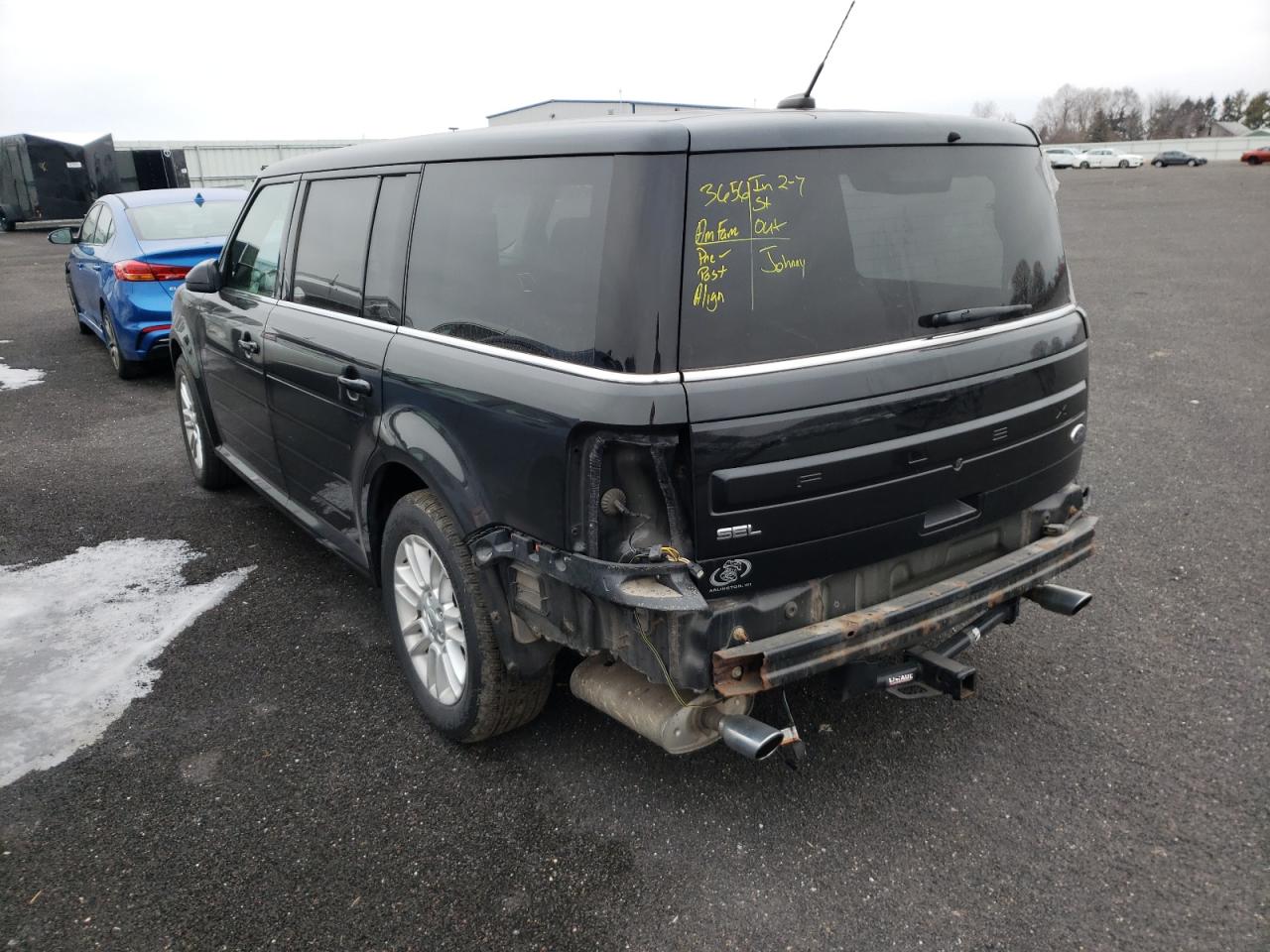 Photo 3 from auction – 2014 FORD FLEX SEL with VIN 2FMGK5C86EBD01610