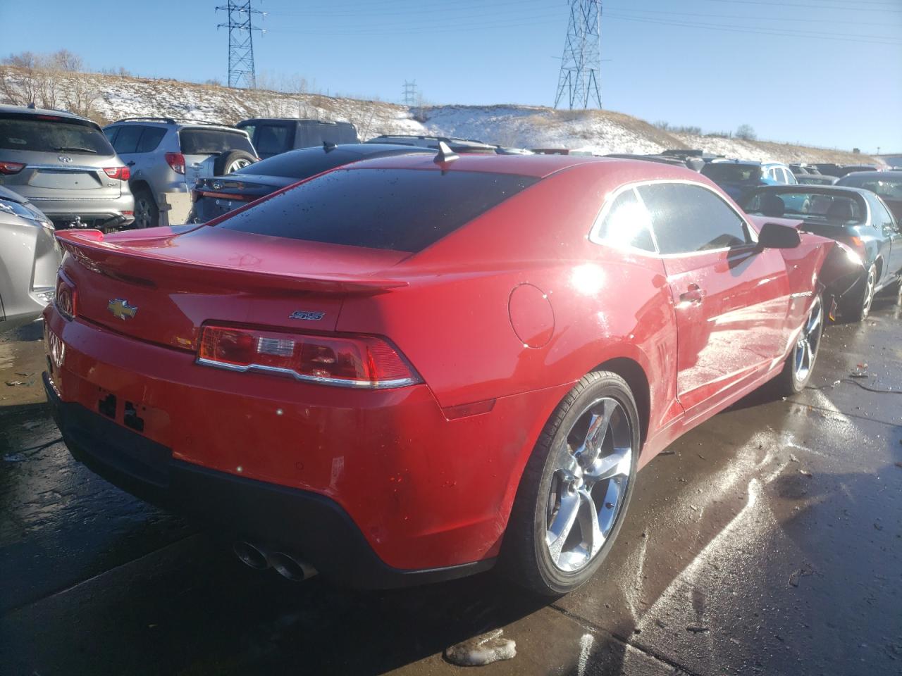 Photo 4 from auction – 2015 CHEVROLET CAMARO SS with VIN 2G1FG1EW3F9153603