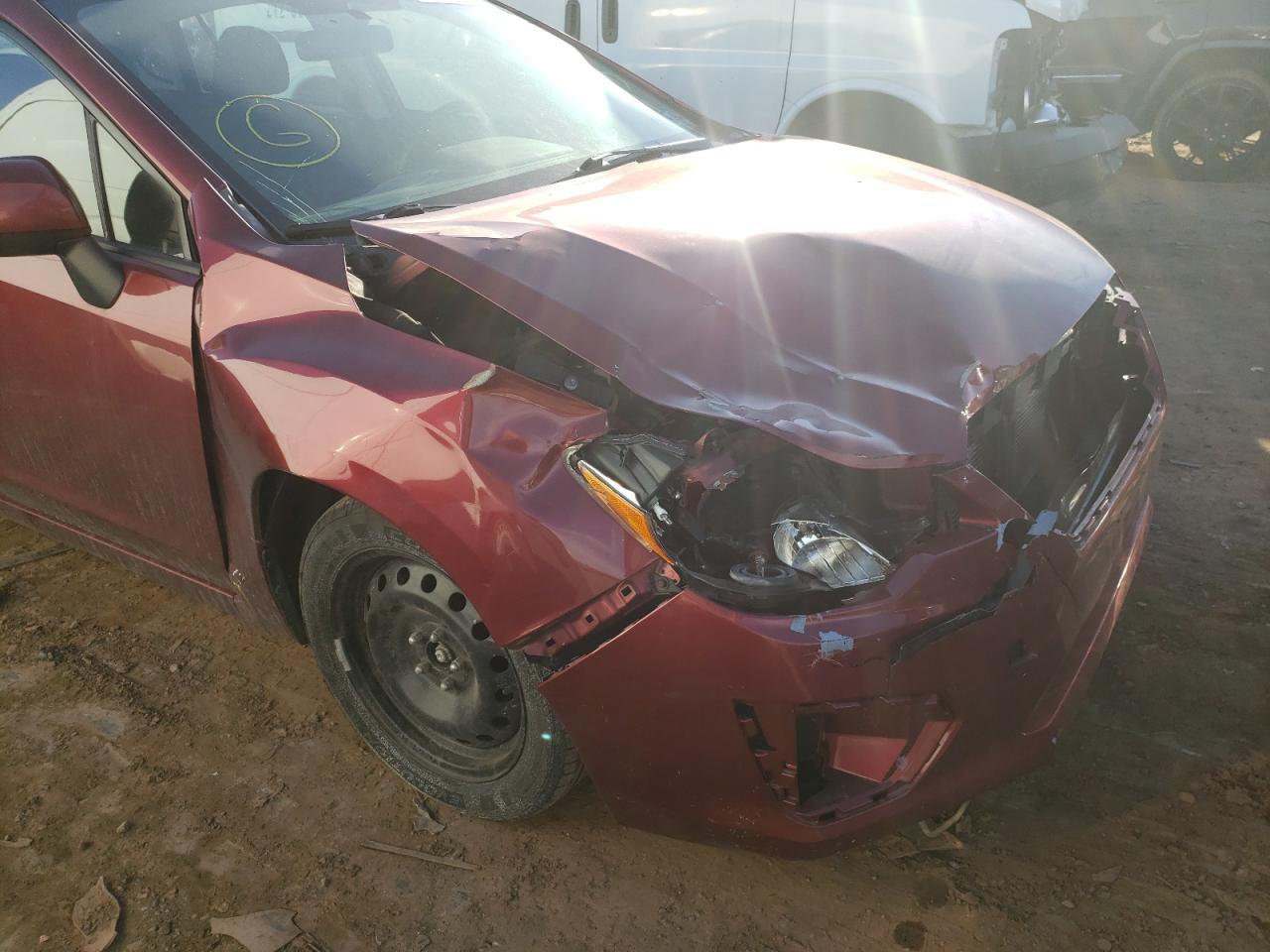 Photo 9 from auction – 2012 SUBARU IMPREZA PR with VIN JF1GPAC62CH228299