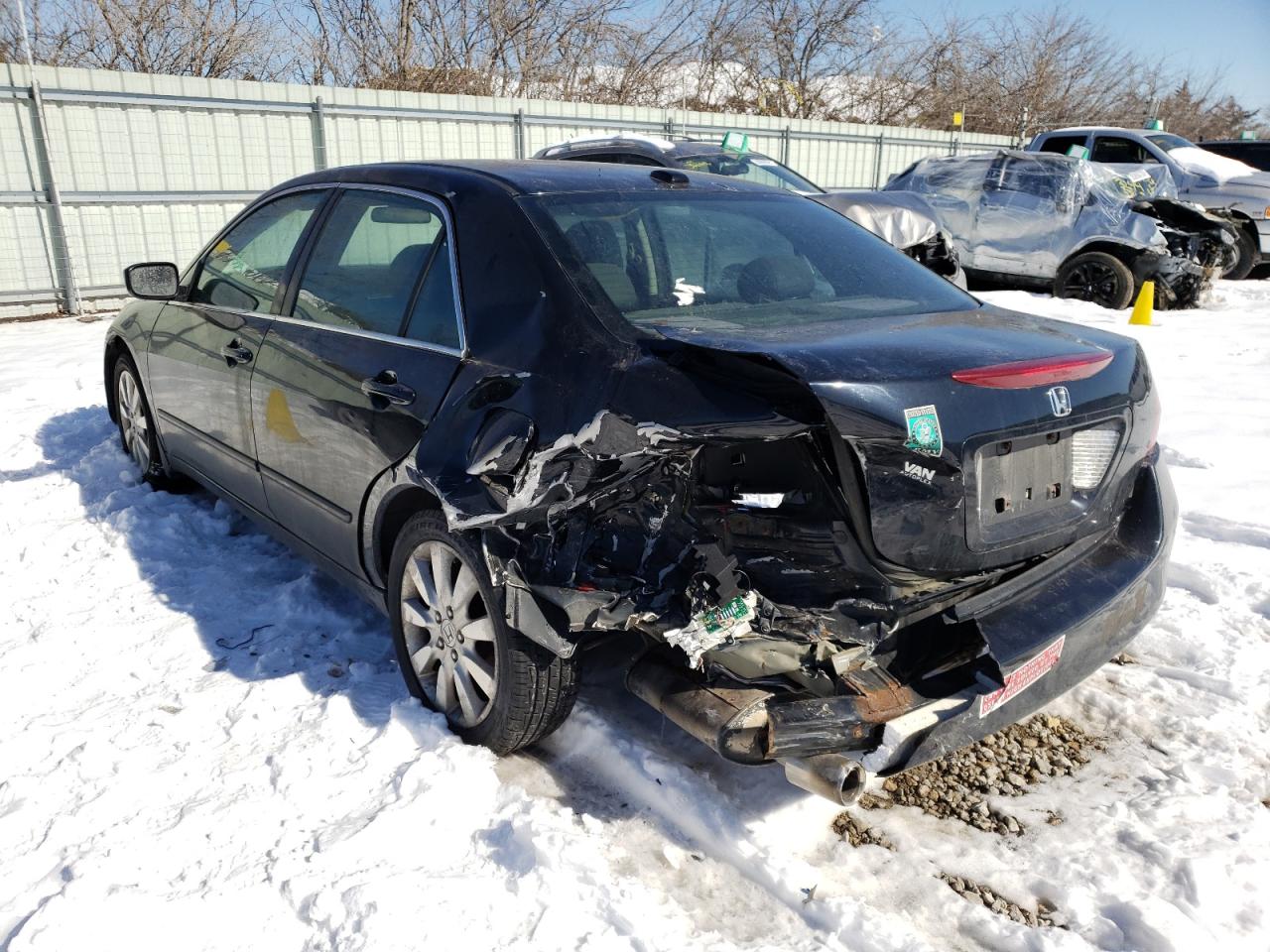 Photo 3 from auction – 2007 HONDA ACCORD EX with VIN 1HGCM66547A062076