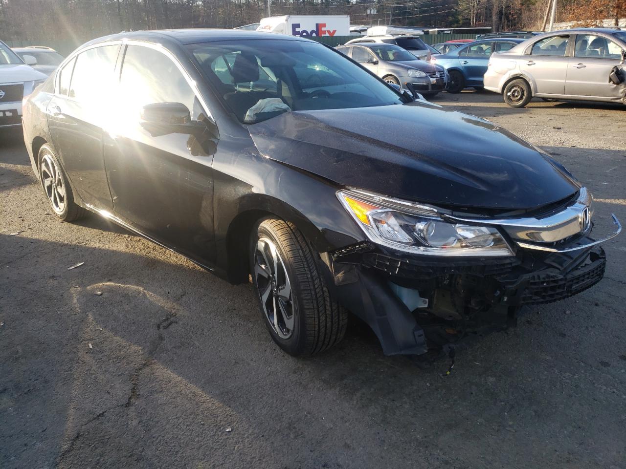 HONDA ACCORD EX 2017 with VIN 1HGCR2F77HA083159 - Photo from auction