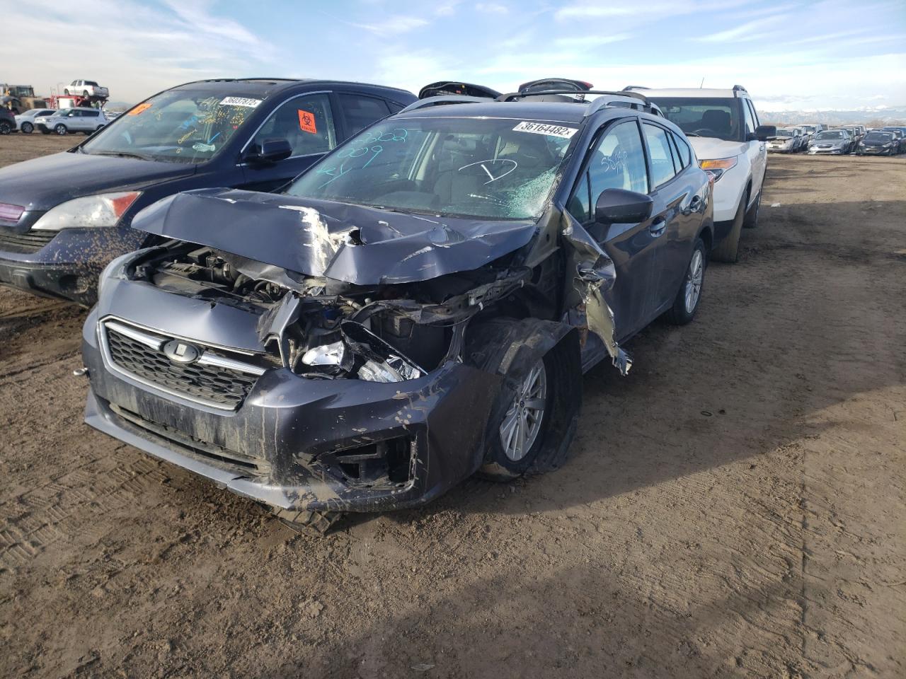 Photo 2 from auction – 2017 SUBARU IMPREZA PR with VIN 4S3GTAB64H3735717