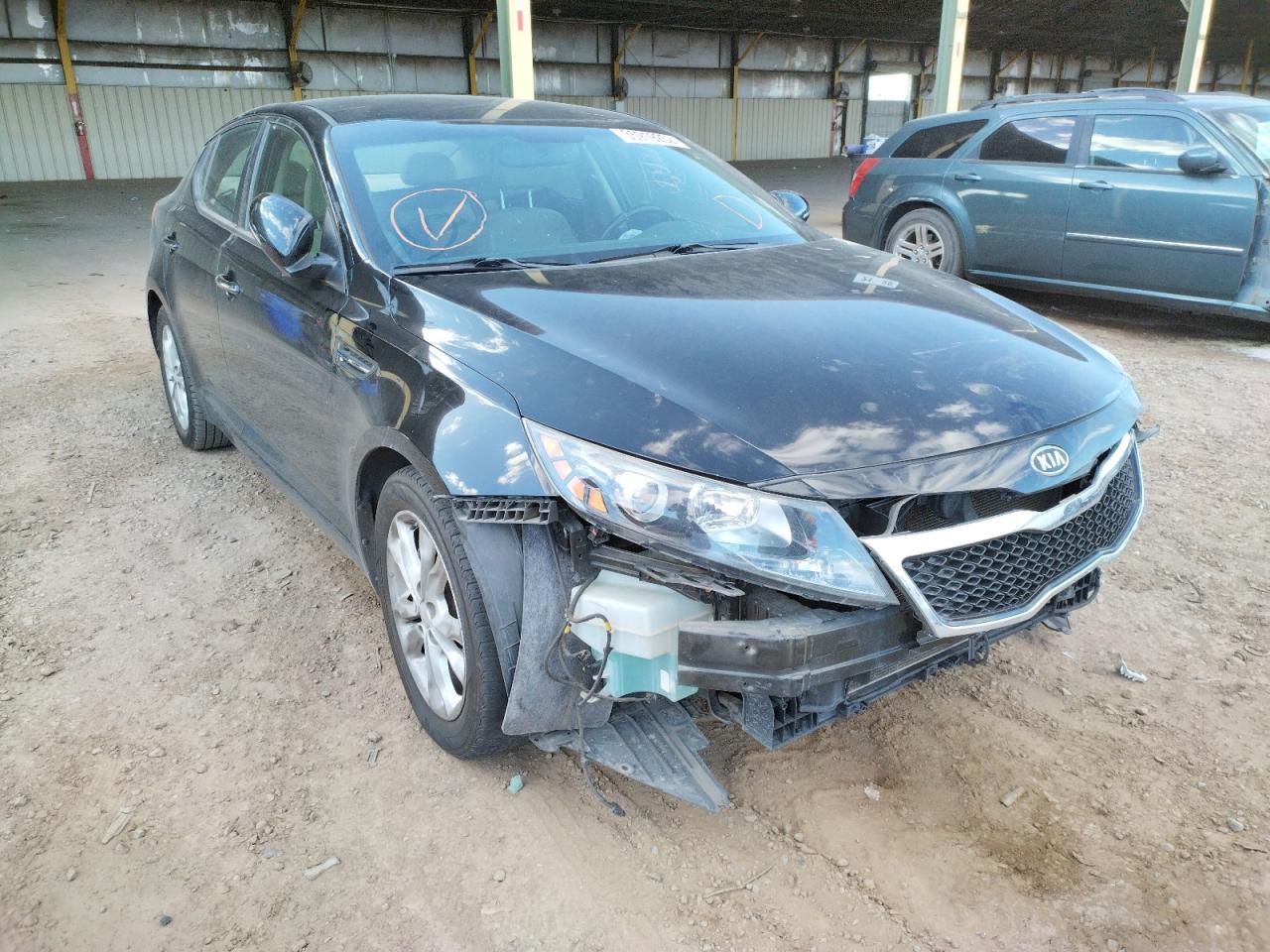 KIA OPTIMA EX 2012 with VIN 5XXGN4A78CG089595 - Photo from auction