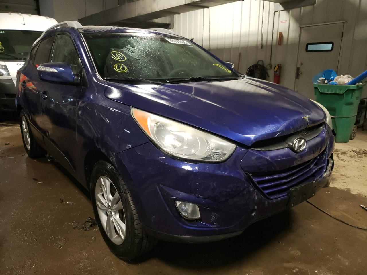 HYUNDAI TUCSON GLS 2013 with VIN KM8JUCAC2DU603397 - Photo from auction