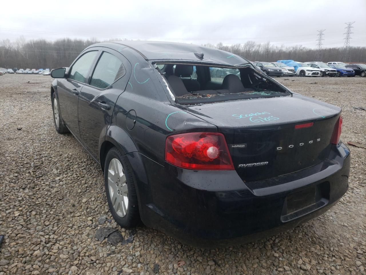 Photo 3 from auction – 2013 DODGE AVENGER SE with VIN 1C3CDZAB7DN754449