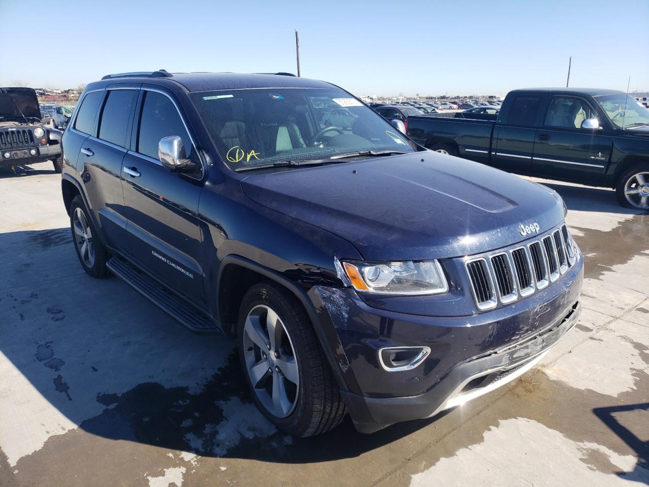 Photo 1 from auction – 2015 JEEP GRAND CHER with VIN 1C4RJFBG7FC134321