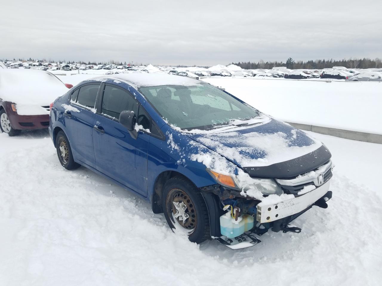 HONDA CIVIC DX 2012 with VIN 2HGFB2E29CH013342 - Photo from auction