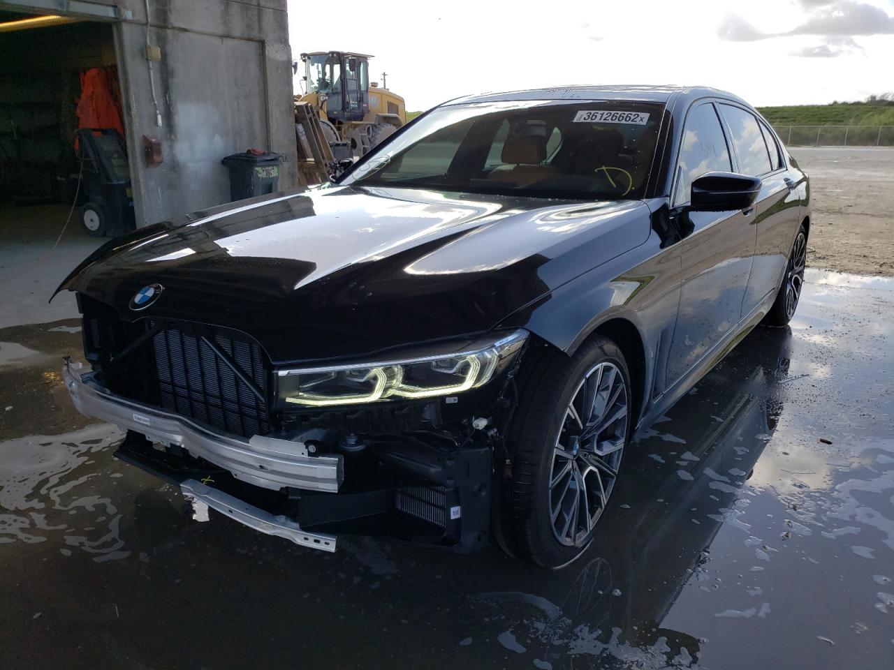 Photo 2 from auction – 2022 BMW 750 XI with VIN WBA7U2C09NCJ17816
