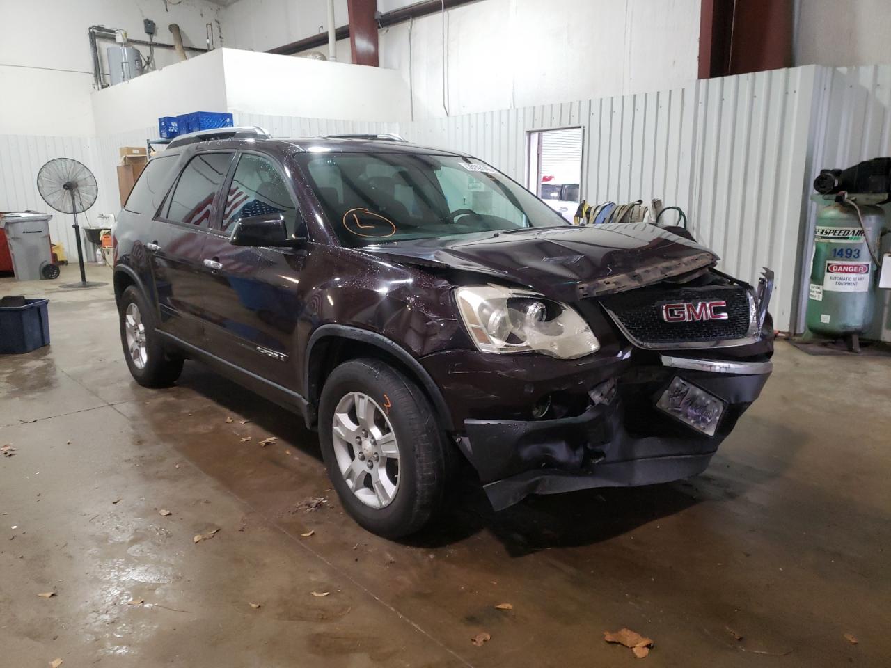 GMC ACADIA SLE 2008 with VIN 1GKER13738J120704 - Photo from auction