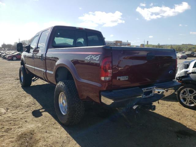 Photo 3 from auction – 2000 FORD F250 SUPER with VIN 1FTNW21F3YEA19238