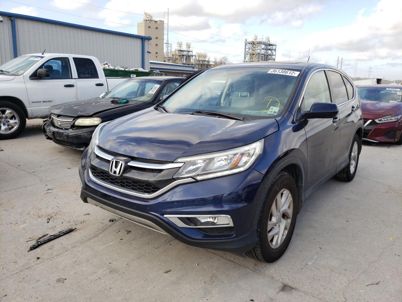Photo 2 from auction – 2016 HONDA CR-V EX with VIN 2HKRM3H56GH501050