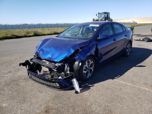 Photo 2 from auction – 2021 KIA FORTE FE with VIN 3KPF24AD4ME407796