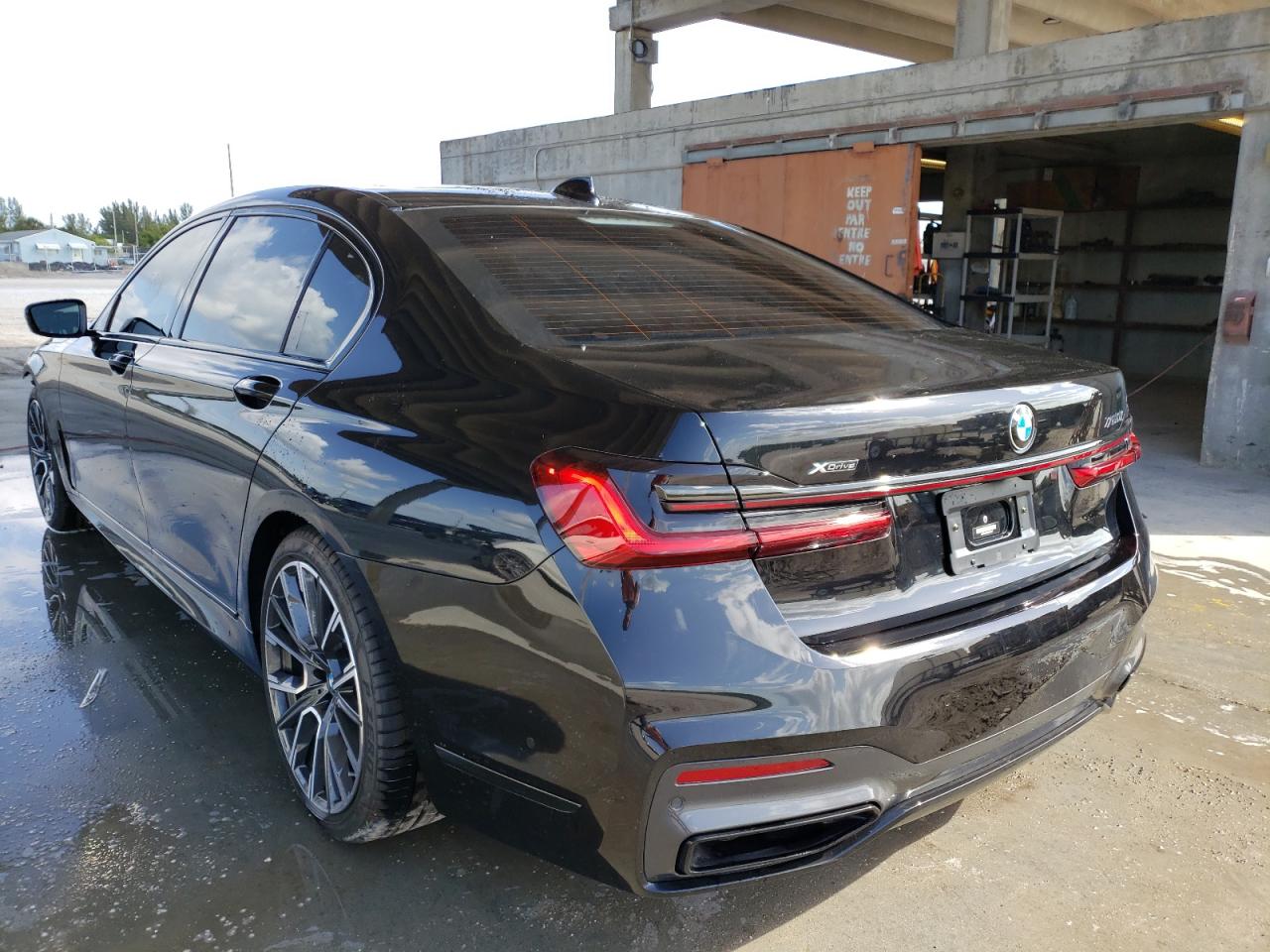 Photo 3 from auction – 2022 BMW 750 XI with VIN WBA7U2C09NCJ17816