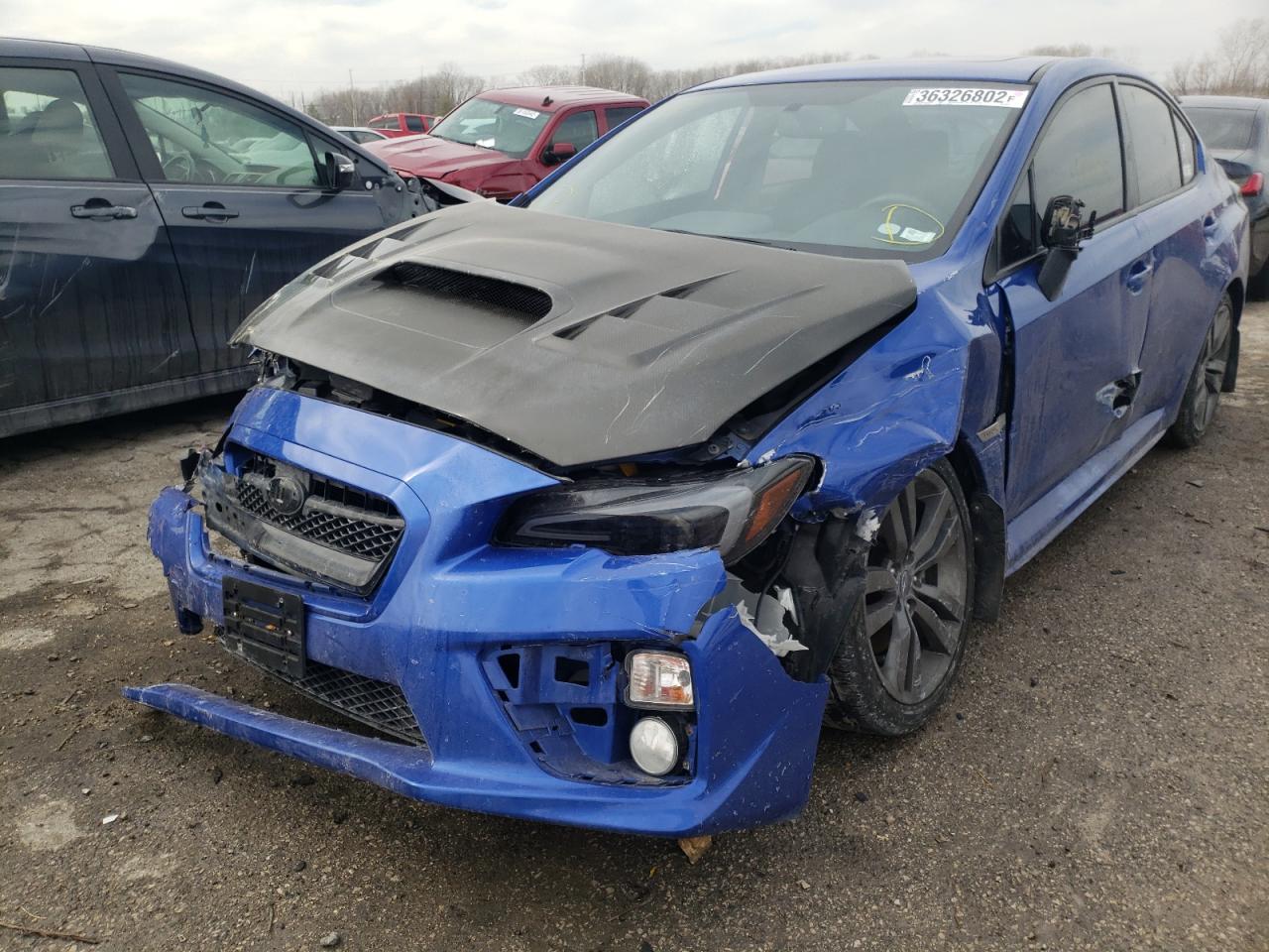 Photo 2 from auction – 2016 SUBARU WRX PREMIU with VIN JF1VA1E60G9800797