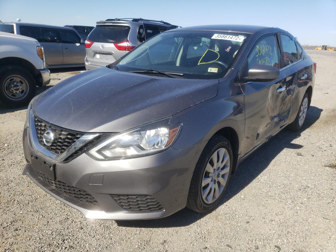 Photo 2 from auction – 2016 NISSAN SENTRA S with VIN 3N1AB7AP7GL662063