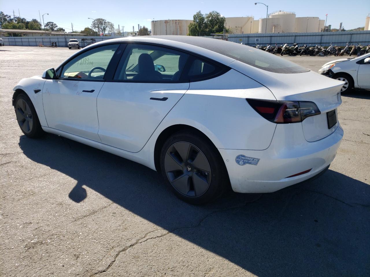 Photo 3 from auction – 2021 TESLA MODEL 3 with VIN 5YJ3E1EA2MF009585