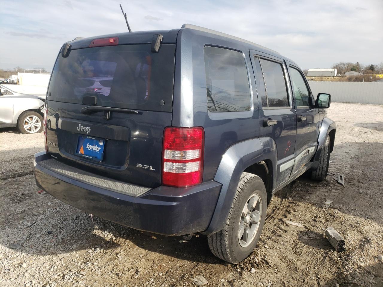 Photo 4 from auction – 2008 JEEP LIBERTY SP with VIN 1J8GN28K28W131675
