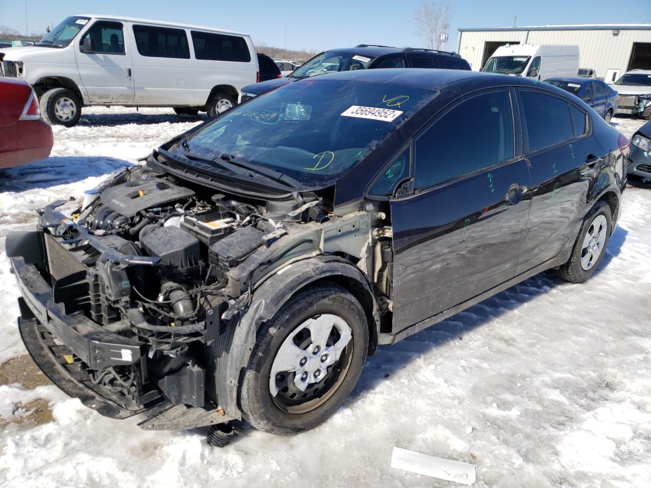 Photo 2 from auction – 2018 KIA FORTE LX with VIN 3KPFK4A71JE216309