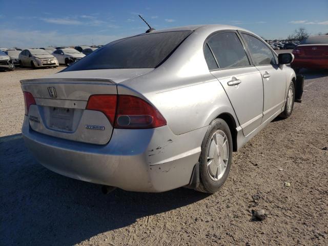 Photo 4 from auction – 2007 HONDA CIVIC HYBR with VIN JHMFA36257S009713