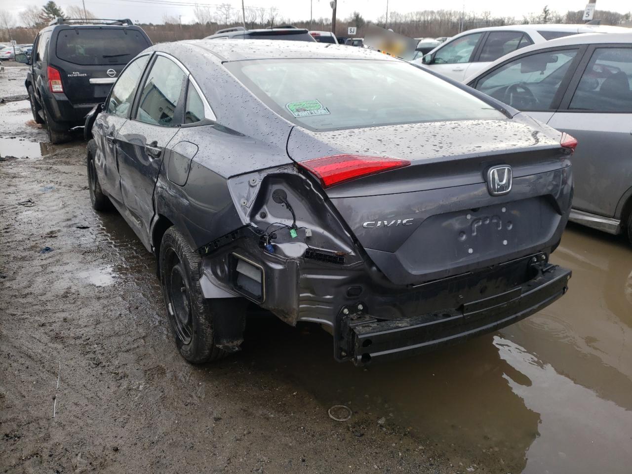 Photo 3 from auction – 2020 HONDA CIVIC LX with VIN 2HGFC2F65LH597401