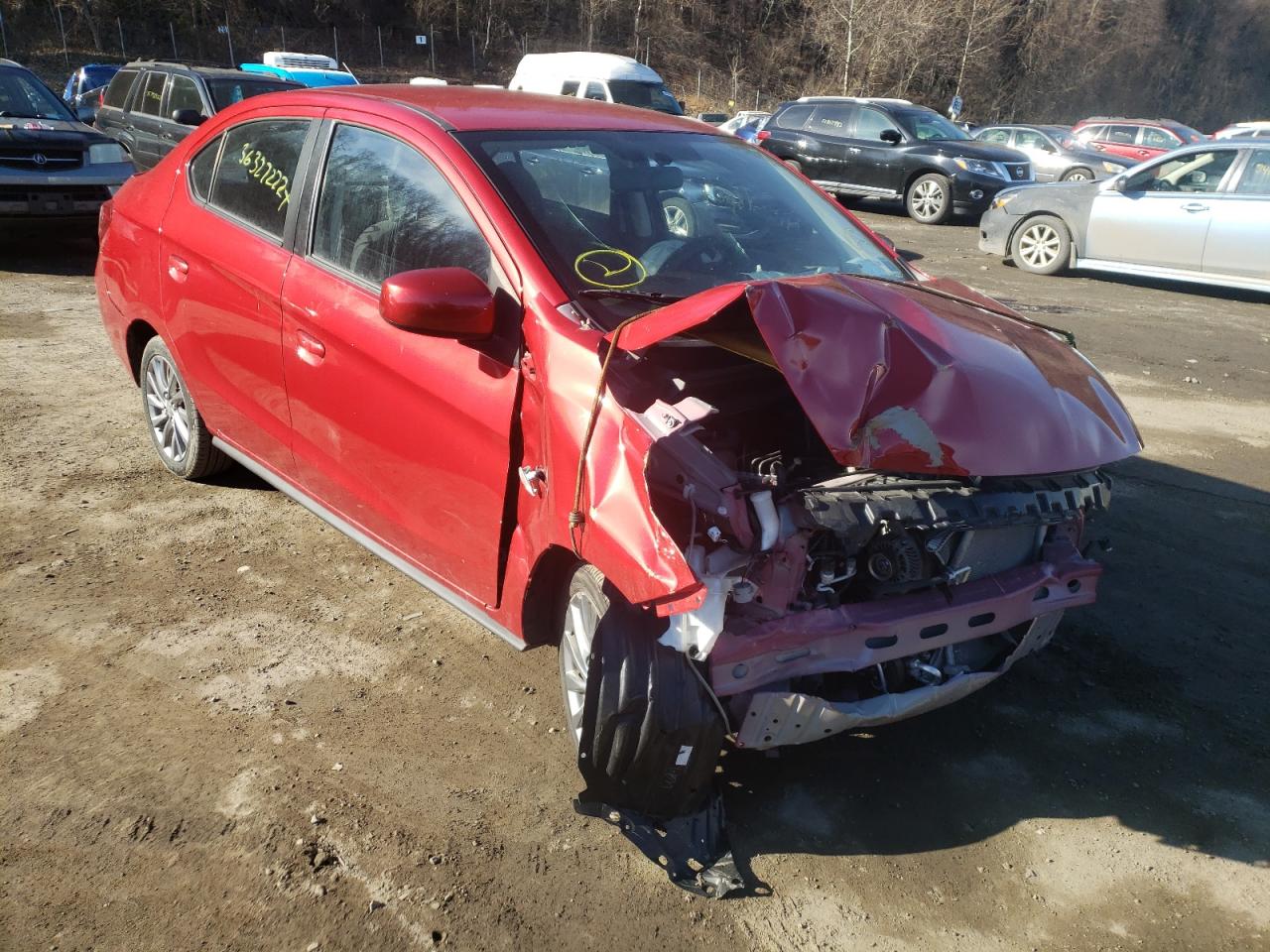 Photo 1 from auction – 2019 MITSUBISHI MIRAGE G4 with VIN ML32F3FJ1KHF00736