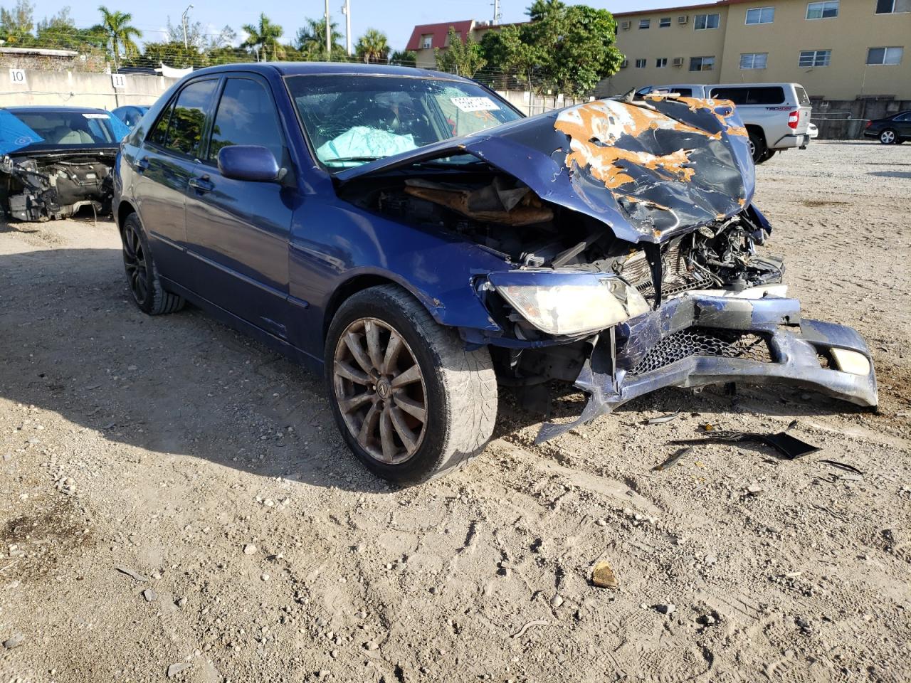 LEXUS IS 300 2002 with VIN JTHBD192820057992 - Photo from auction