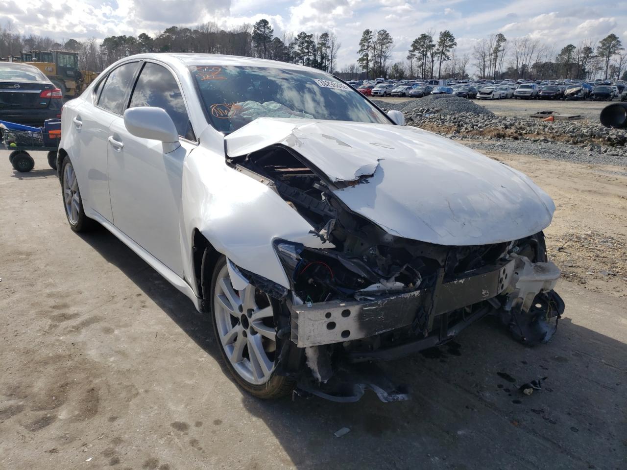 LEXUS IS 250 2006 with VIN JTHBK262665000635 - Photo from auction