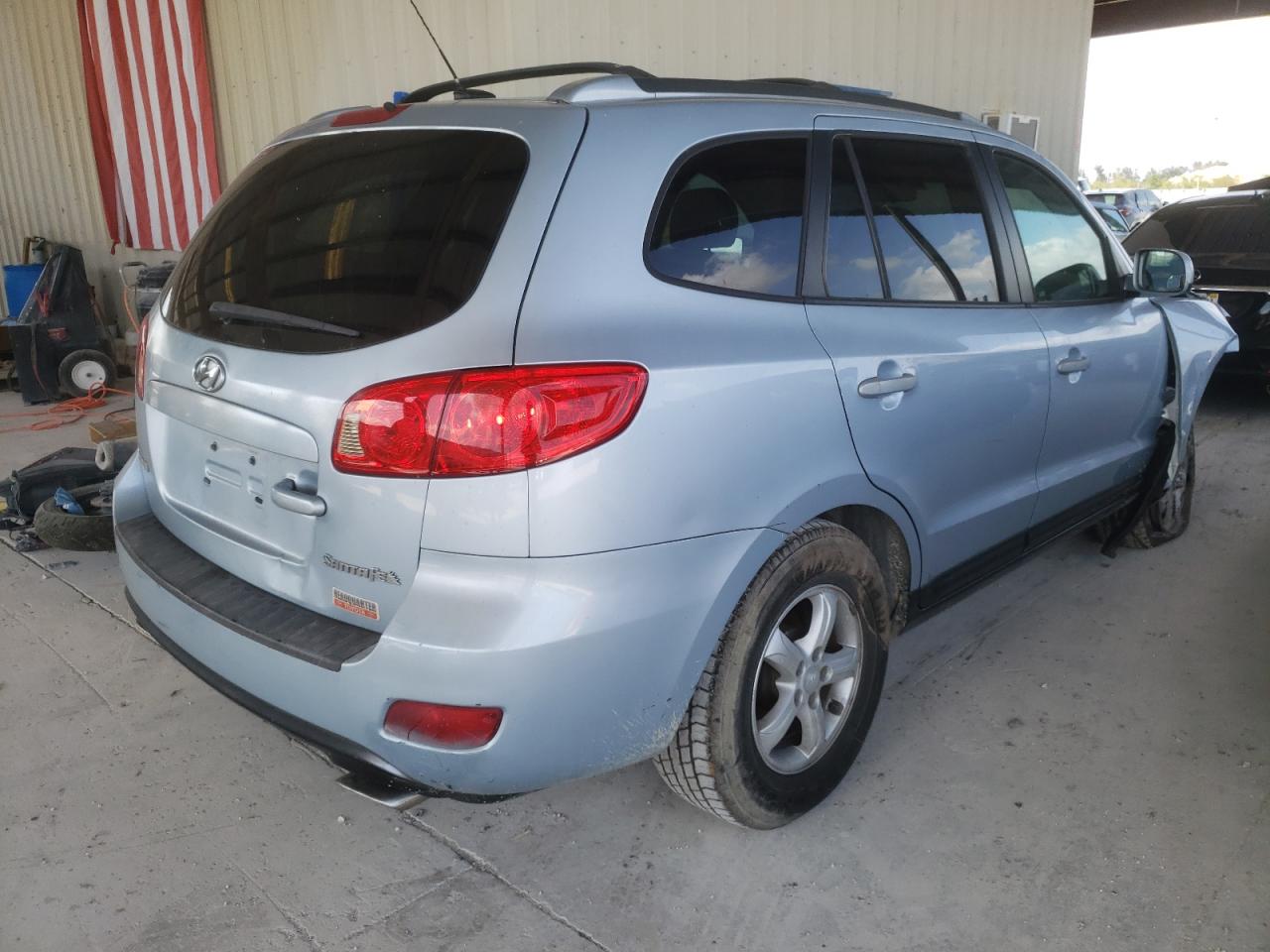 Photo 4 from auction – 2007 HYUNDAI SANTA FE G with VIN 5NMSG13D07H087448