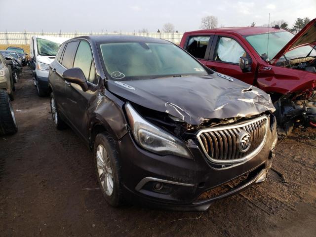 BUICK ENVISION P 2017 with VIN LRBFXCSA6HD236698 - Photo from auction