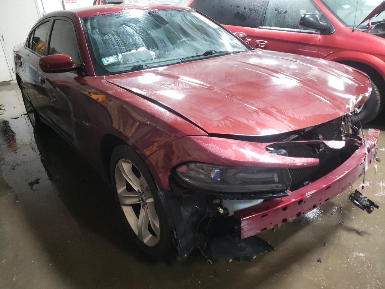 DODGE CHARGER R/ 2018 with VIN 2C3CDXCT0JH162647 - Photo from auction
