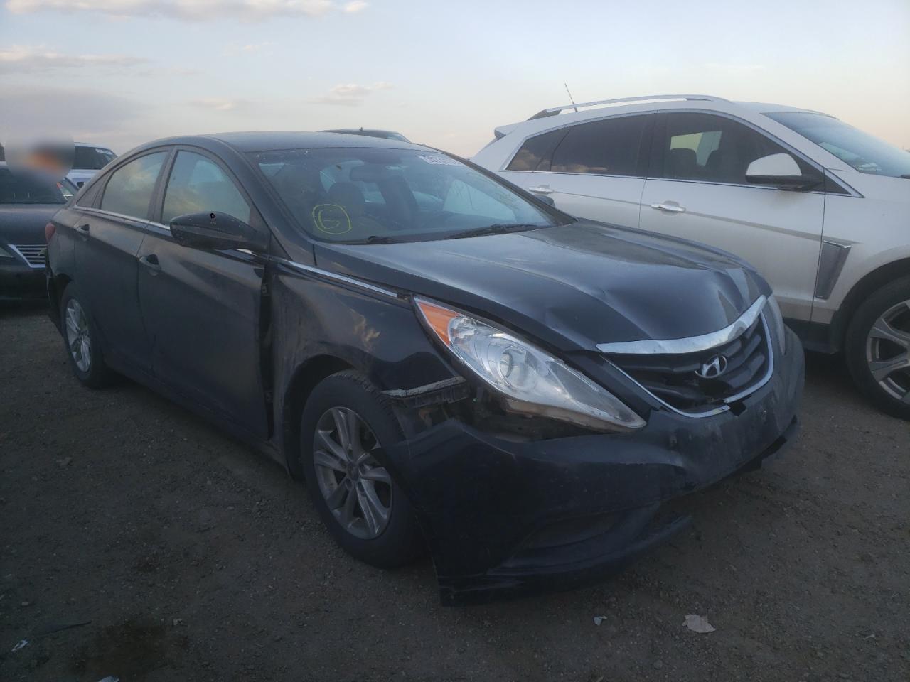 HYUNDAI SONATA GLS 2013 with VIN 5NPEB4AC0DH799643 - Photo from auction