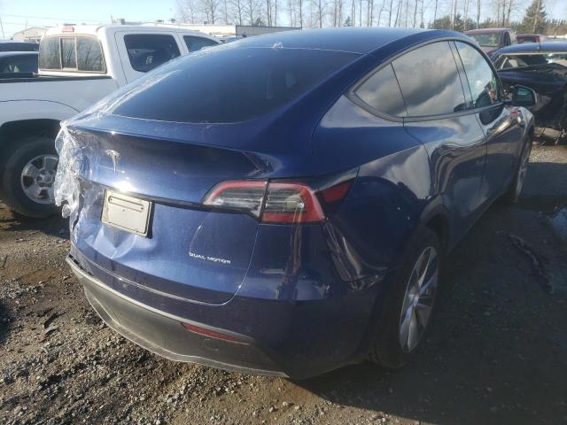Photo 4 from auction – 2021 TESLA MODEL Y with VIN 5YJYGAEEXMF206507