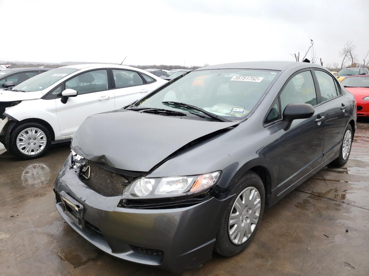 Photo 2 from auction – 2011 HONDA CIVIC VP with VIN 19XFA1F3XBE014979