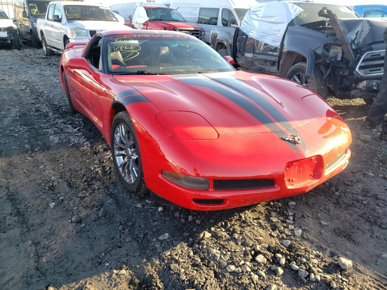 CHEVROLET CORVETTE 1999 with VIN 1G1YY22G6X5129237 - Photo from auction