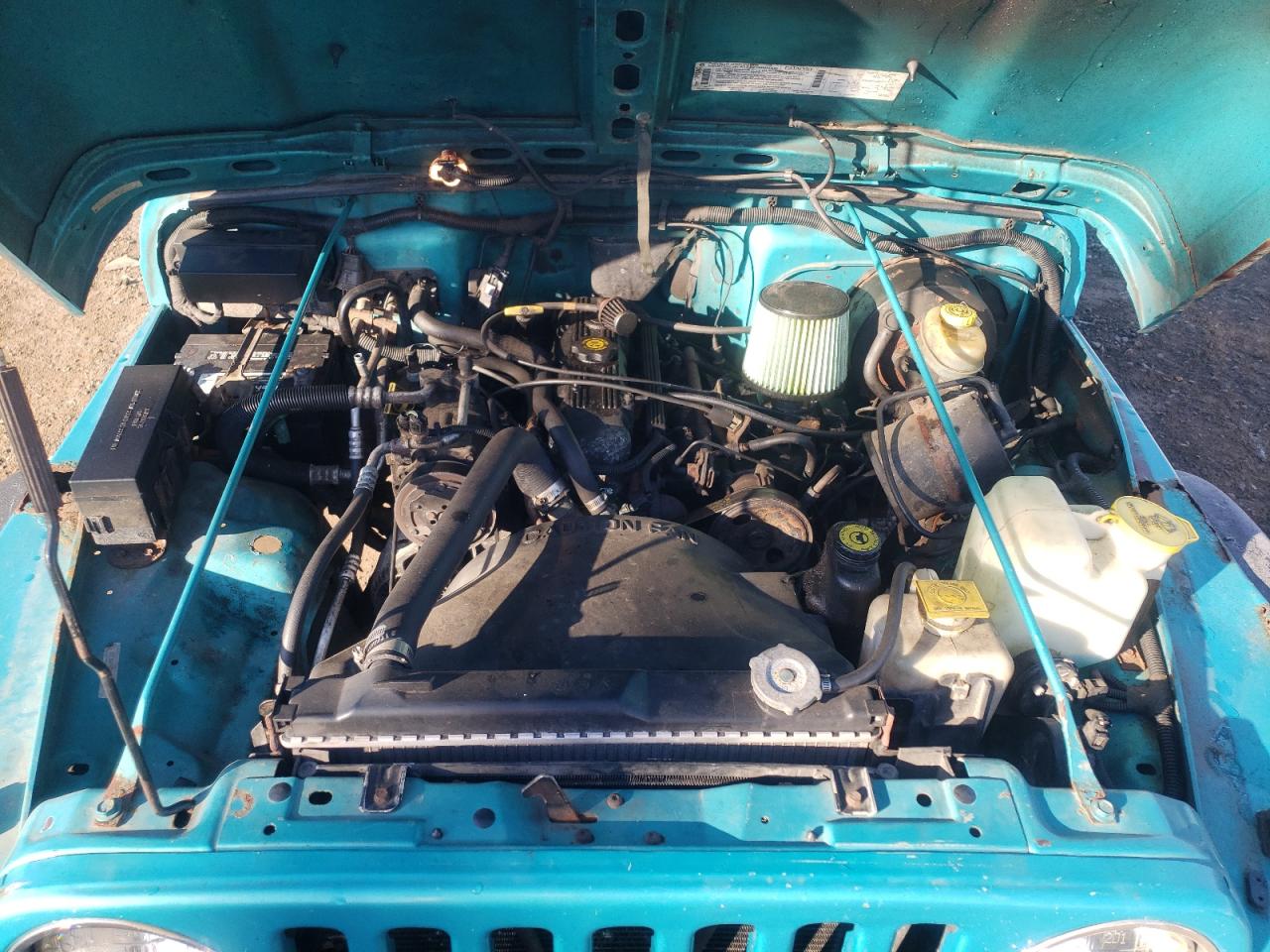 Photo 7 from auction – 1997 JEEP WRANGLER / with VIN 1J4FY29P0VP461741
