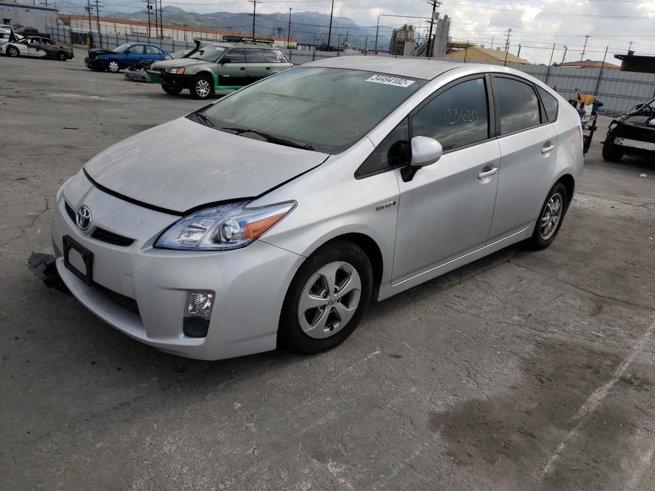Photo 2 from auction – 2010 TOYOTA PRIUS with VIN JTDKN3DU9A0058439