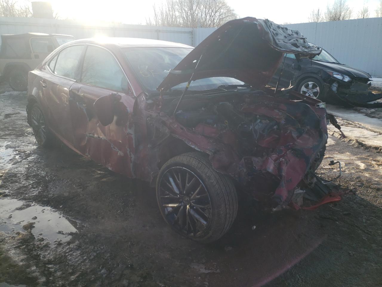 LEXUS IS 250 2015 with VIN JTHCF1D22F5028115 - Photo from auction