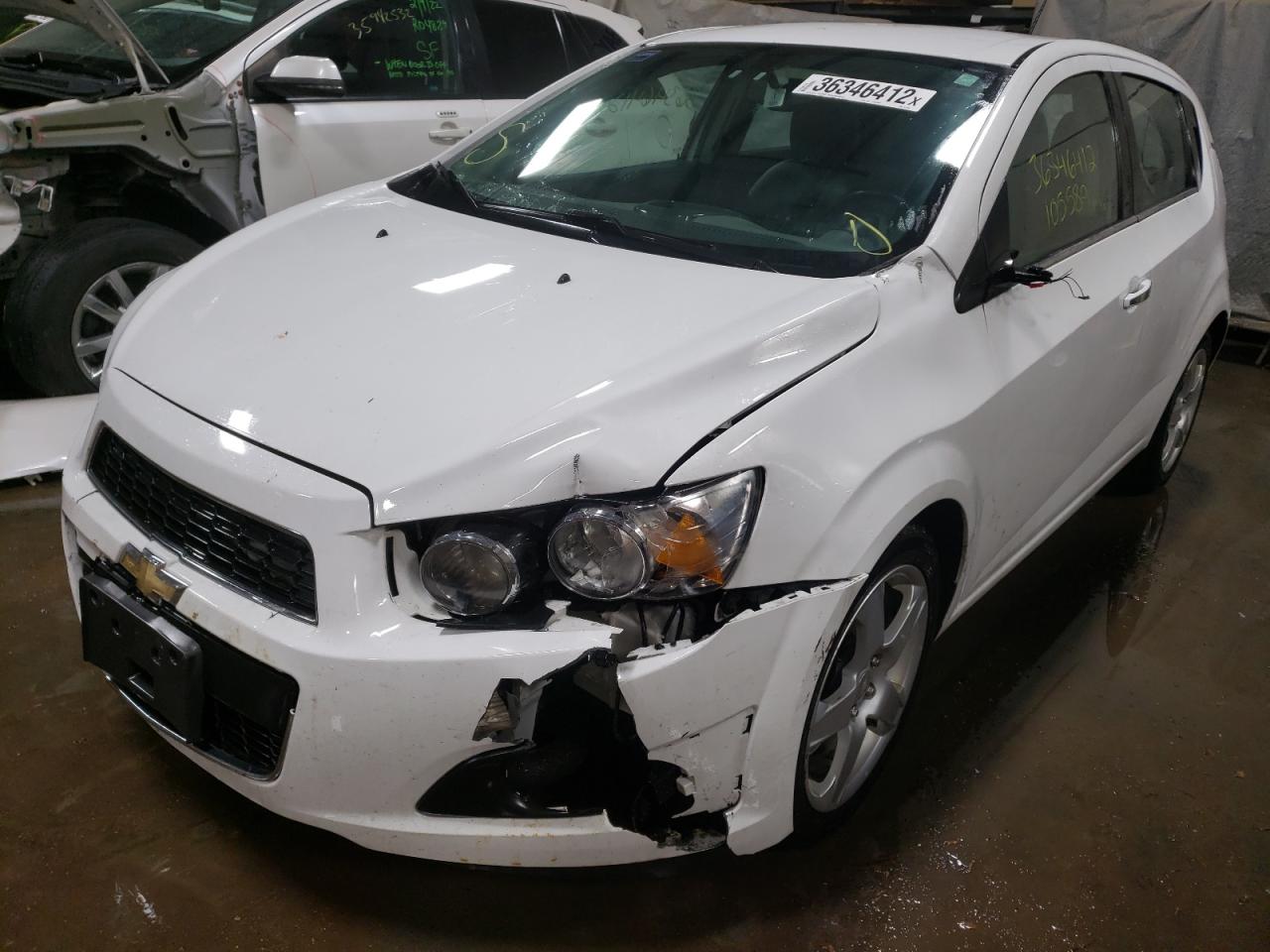 Photo 2 from auction – 2015 CHEVROLET SONIC LTZ with VIN 1G1JE6SB2F4123848