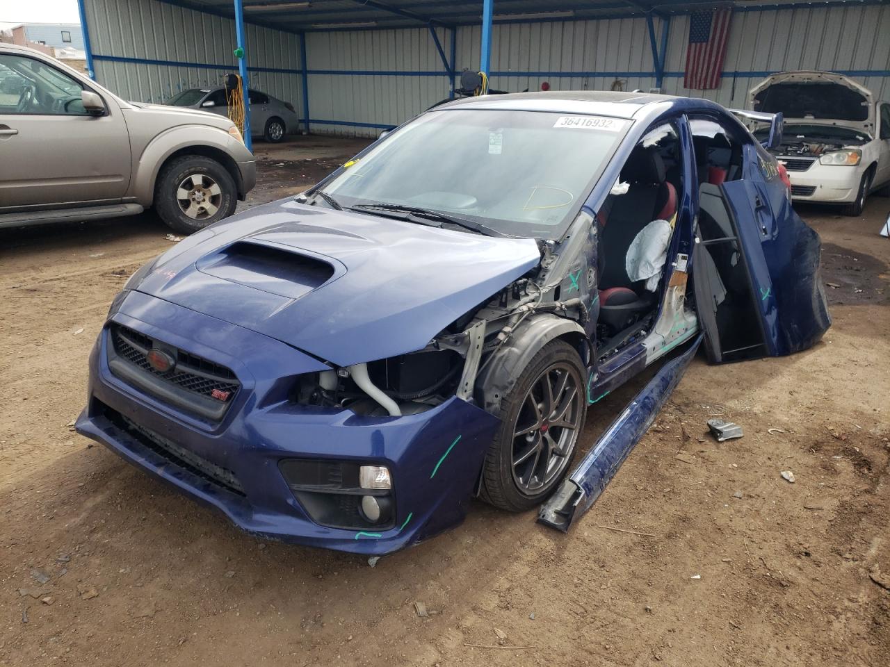 Photo 2 from auction – 2016 SUBARU WRX STI LI with VIN JF1VA2Y60G9824924